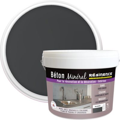 B Ton Min Ral R Sinence Gris Ardoise 6kg Castorama
