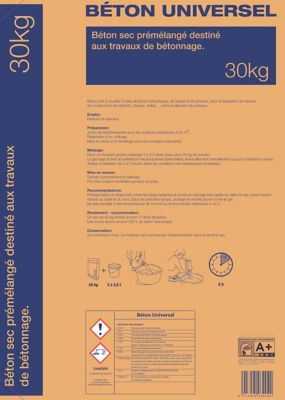 sac beton 30 kg castorama