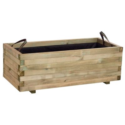 BAC A FLEURS RECTANGULAIRE 208L