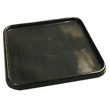Bac à Gâcher Vinmer 200x140 Mm - Modèle Économique En PEHD Noir - Résistant Aux Chocs - Fabriqué En France