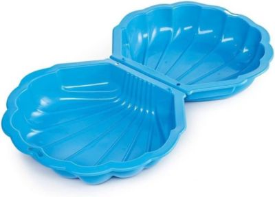 Bac a sable coquillage pour jardin et piscine en plastique