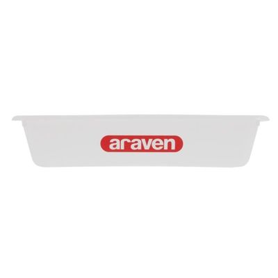 Bac alimentaire empilable 80 (p)mm - Araven 485 x 335 mm