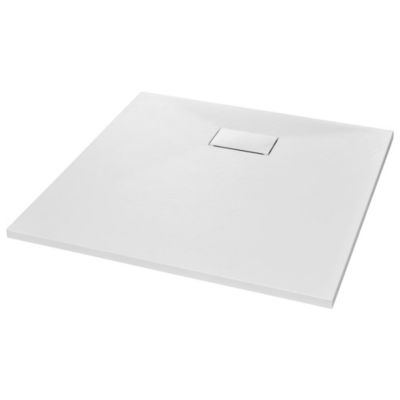 Bac de douche SMC Blanc 90 x 90 cm vidaXL
