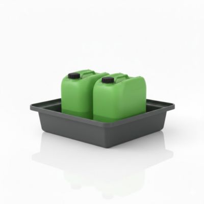 Bac de rétention 30l empilable-plast'up rotomoulage