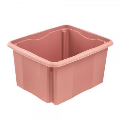 Bac de rangement 24 litres de couleurs emil Keeeper - Rouge