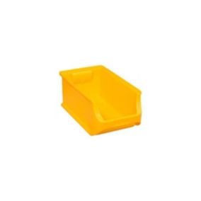 Bac de rangement Allit 456214 en polypropylène - 205 x 150 x 355 mm - Jaune - 1 pièce