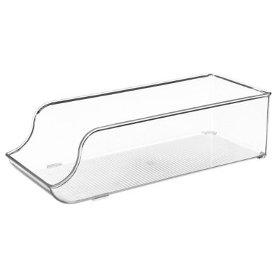 Bac de rangement en plastique transparent pour réfrigérateur 9 canettes