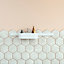 Bac de rangement haut blanc mat, Hansgrohe WallStoris