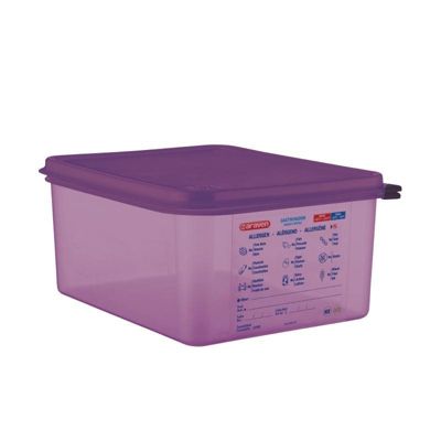 Boîte De Rangement Excellent Houseware 5 L – Plastique Violet – Idéale Cuisine, Salle De Bain & Bricolage