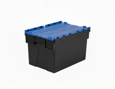 Bac navette bleu 600x400x400 mm 69 litres