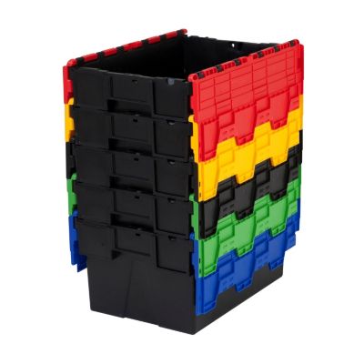 Bac navette bleu 600x400x400 mm 69 litres