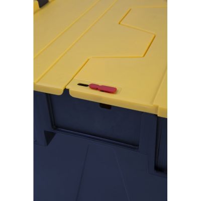 Bac navette bleu 600x400x400 mm 69 litres