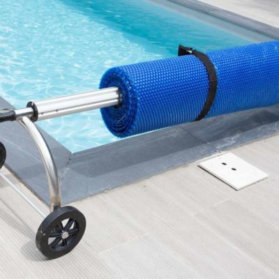 Bache a bulles piscine rectangulaire 8 x 4 M 180 MICRONS
