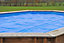 Bâche à bulles Sunbay pour piscine Amarilla 9,42 x 5,92 m