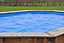 Bâche à bulles Sunbay pour piscine Kariba 6,37 x 4,12 m