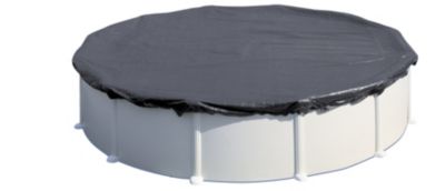 Bache d'hivernage blanc pour piscines rondes Gre