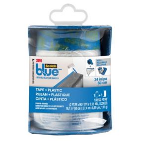 Bâche Peinture 2x3 m - TECPLAST 80PE - Bleue - Economique - Bâche de protection  Peinture pour sol et meuble