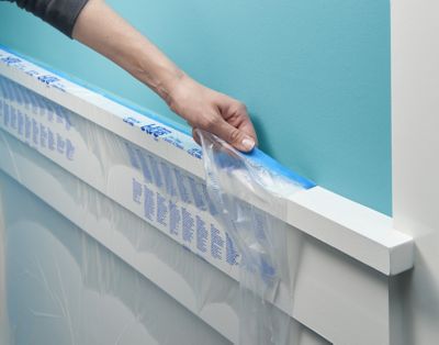Bâche de protection adhésive 2 en 1 Scotch blue 3M 27,4 x 60, 9 cm