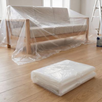 Bâche de protection meuble épaisse GoodHome 4 x 5 m