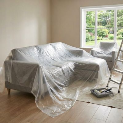 Bâche de protection meuble fine GoodHome 4 x 5 m