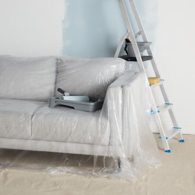 Bâche de protection meubles fine GoodHome 3 x 4m