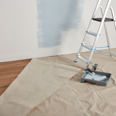 Bâche de protection polycoton GoodHome 3 x 4 m