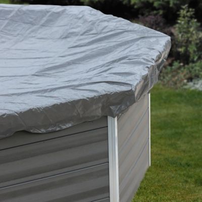 Bâche hiver 580gr/m² Gré pour piscine composite 5,24 x 3,86 m