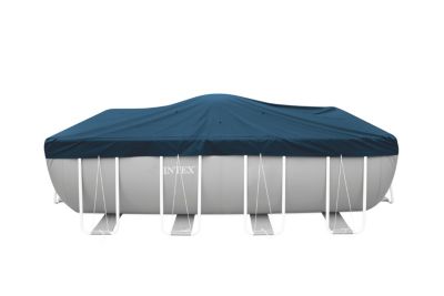 Bâche hiver pour piscine rectangulaire Intex L.4 x l.2 m