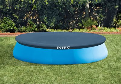 Bâche piscine autoportante Intex Ø4,57 m