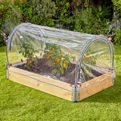 Bâche plastique pour grande serre tunnel Verve Kitchen Garden 120 x 80 cm