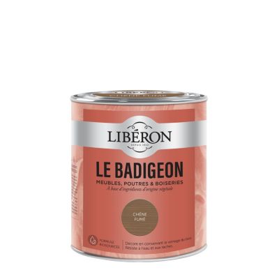 Badigeon meubles, poutres et boiseries Libéron chêne fumé 750ml