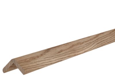 Baguette d'angle arrondie chêne 23 x 23 mm L.2,4 m