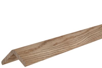 Baguette d'angle arrondie chêne 27 x 27 mm L.2,4 m