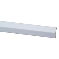Baguette d'angle papier blanc 25 x 25 mm L.2,2 m