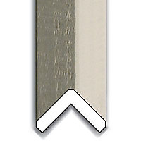 Baguette d'angle pin Diall Intuito blanche 24 x 24 mm L.2,4 m