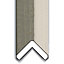 Baguette d'angle pin Diall Intuito blanche 24 x 24 mm L.2,4 m