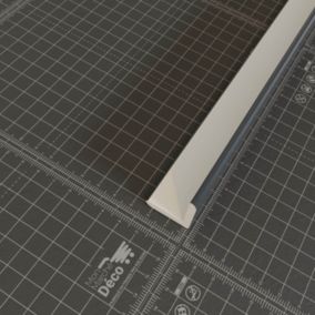 Baguette d'Angle PVC Cellulaire 25 mm - Longueur 1 m - Anthracite