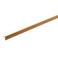 Baguette d'angle rabotée pin 13 x 13 mm L.2,4 m