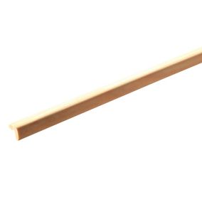 Baguette d'angle rabotée pin 13 x 13 mm L.2,4 m