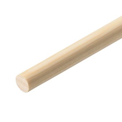 Baguette ronde lisse pour tourillon en pin Ø.9 mm x L.2,40 m