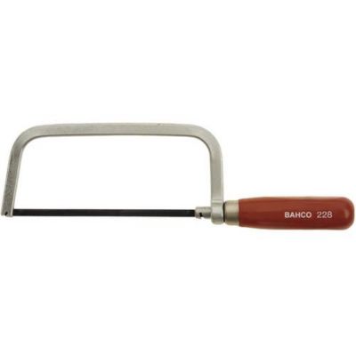 Bahco 228 monture de scie à métaux junior 150 mm avec lame 32 TPI et pochette de protection