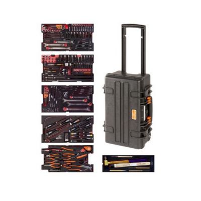 BAHCO 4750RCHDW01FF1 : Caisse à Outils Aviation 240 Pcs & Trolley Étanche