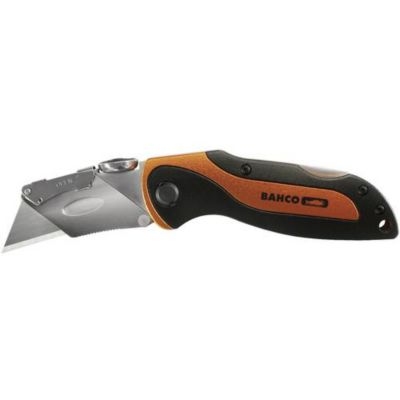 Bahco KBSU-01 Couteau pliant de sport avec verrouillage sécurisé, lame double, 170 mm