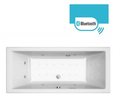 Baignoire 170 x 75 cm Allibert Dolcea Kando avec option enceinte Bluetooth