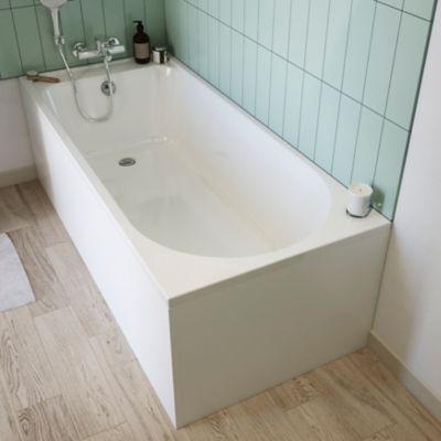 Baignoire 170 x 75 cm GoodHome Cavally