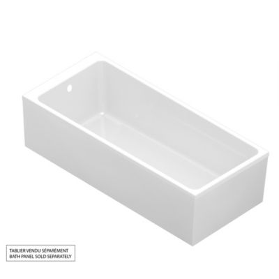 Baignoire 170 x 75 cm GoodHome Teesta