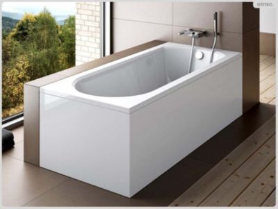 Baignoire 170x75 avec habillage à carreler (sans tablier) - INTRICA