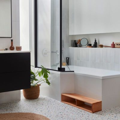Baignoire bain douche 160 x 90 cm JACOB DELAFON Neo blanc mat gauche