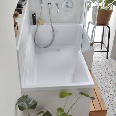 Baignoire bain douche 170 x 90 cm JACOB DELAFON Neo blanc brillant droite