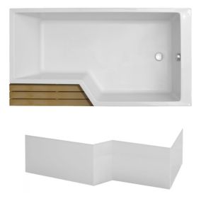 Baignoire bain douche 170 x 90 JACOB DELAFON Neo version droite + tablier